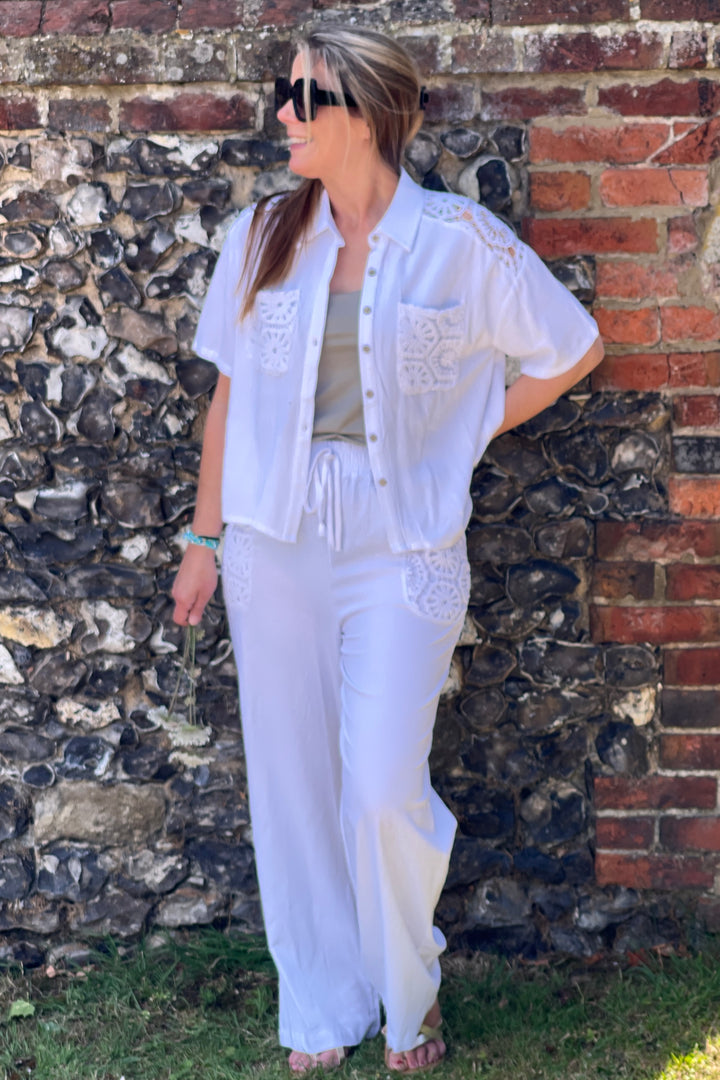 Rocco Crochet Trousers OUTLET