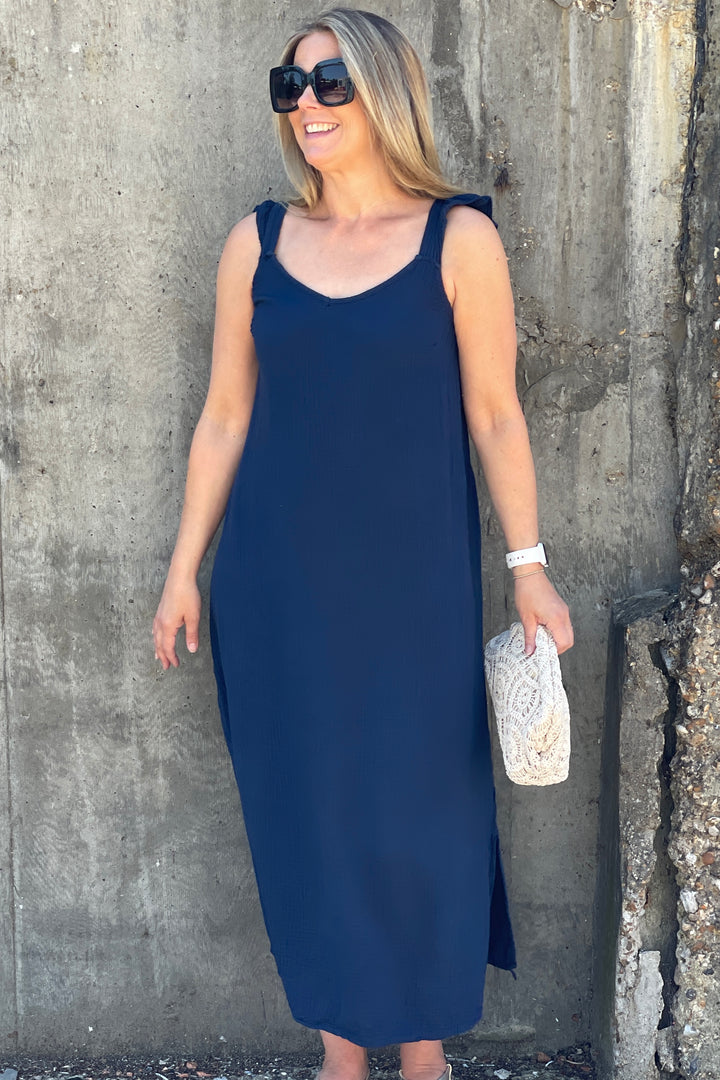Karla Cheesecloth Cotton Sun Dress