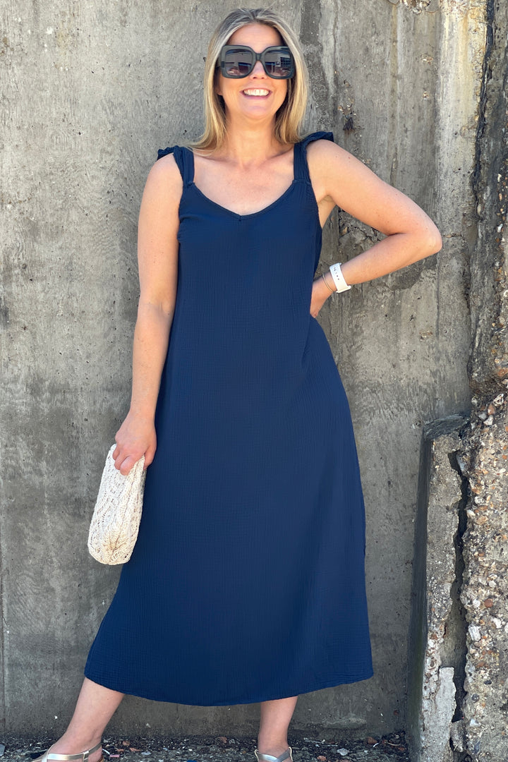 Karla Cheesecloth Cotton Sun Dress