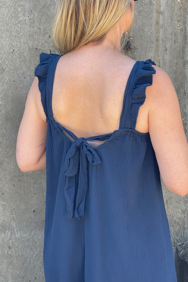 Karla Cheesecloth Cotton Sun Dress
