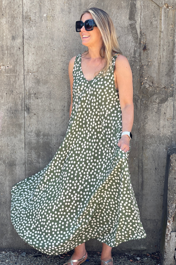 Lara Polka Dot Dress