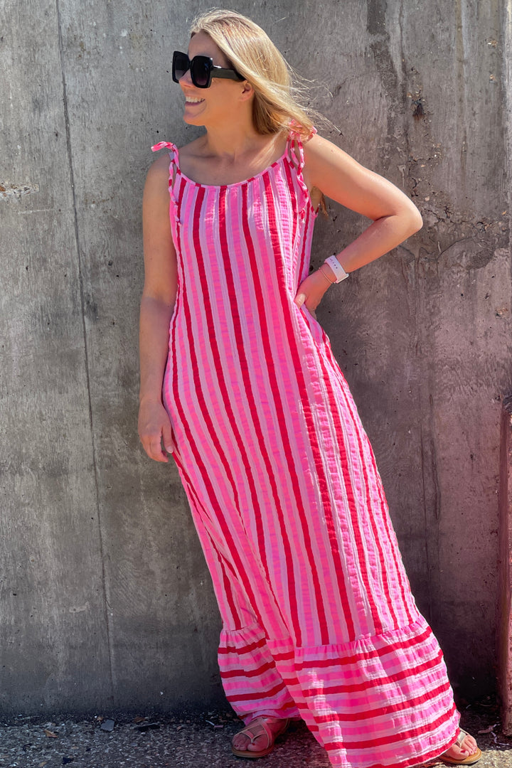 Candy Cheesecloth Sun Dress