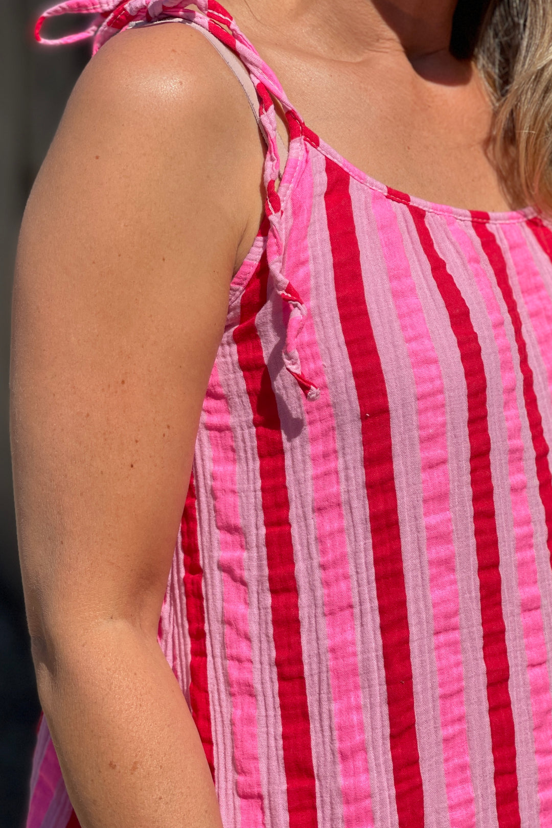 Candy Cheesecloth Sun Dress