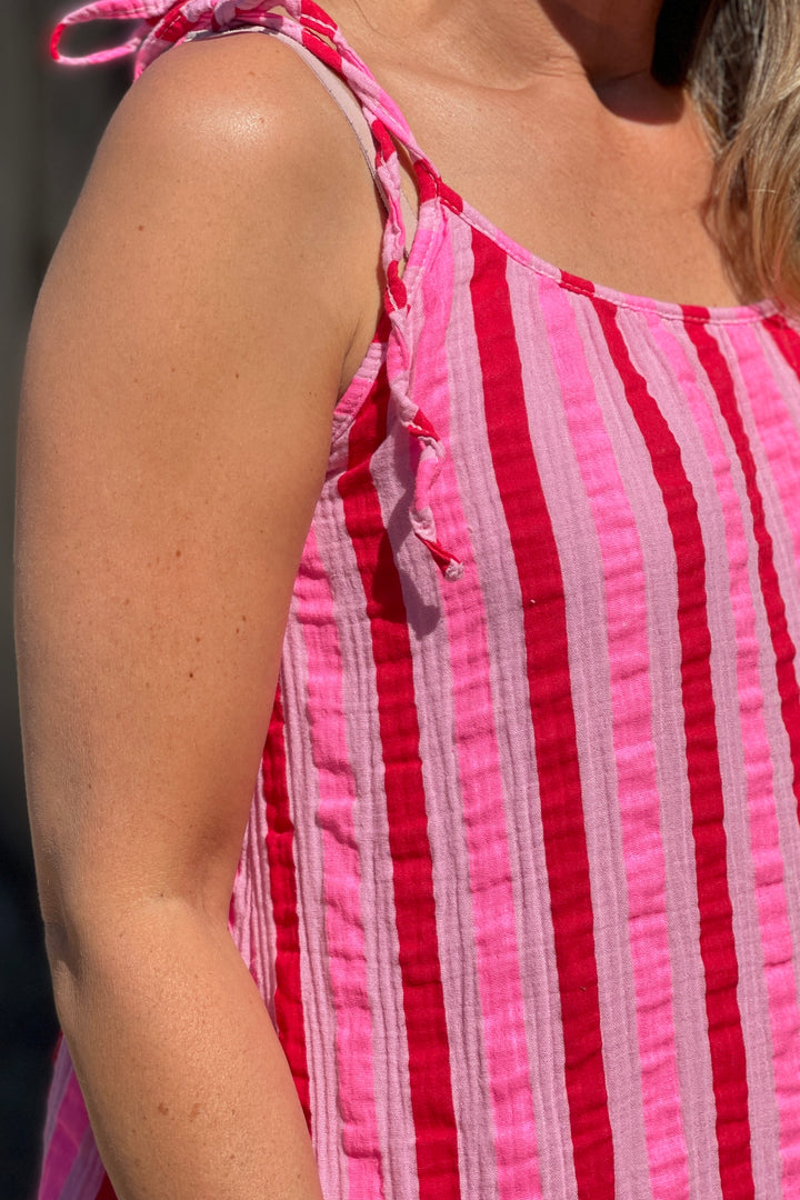 Candy Cheesecloth Sun Dress