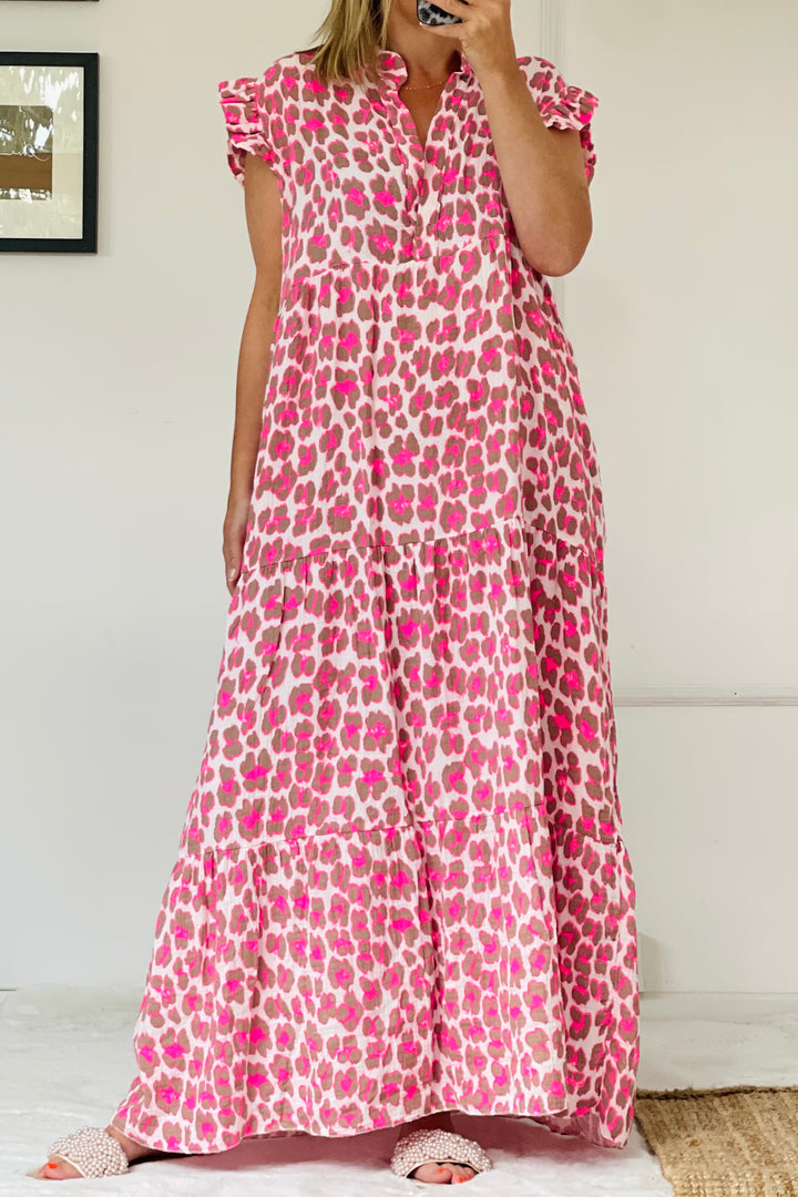 Rachel Cotton Maxi Dress