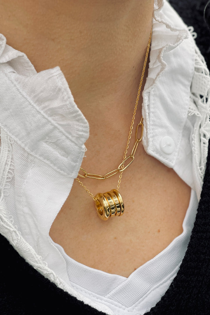 Rome Necklace | Gold