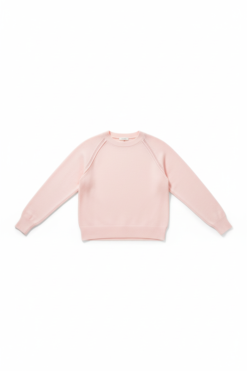 Martine Crew Neck Dipped Hem Jumper