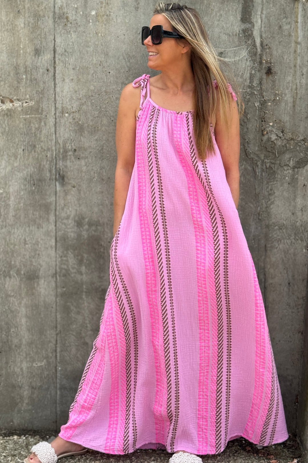 Corey Cheesecloth Sun Dress