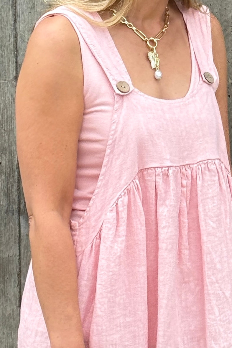 Sophia Linen Dress