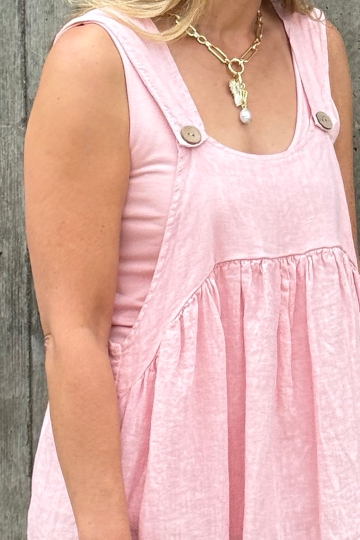 Sophia Linen Dress