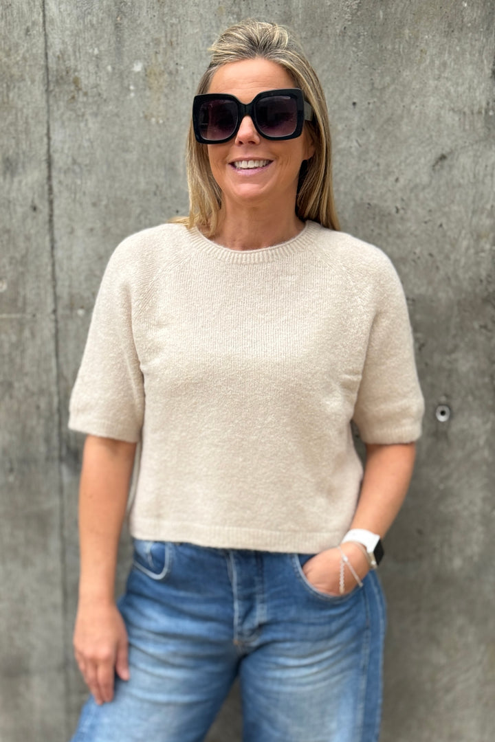 Sophie Alpaca Blend Crew Knit Jumper