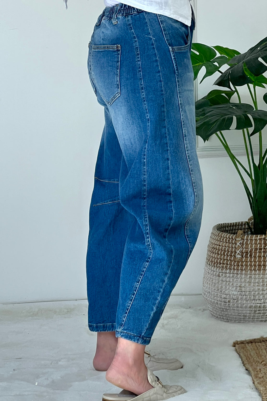 Hayley Barrel Leg Jeans