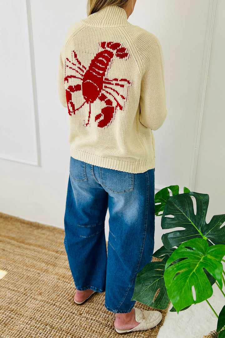 ** Pre Order ** Lobster Cardigan
