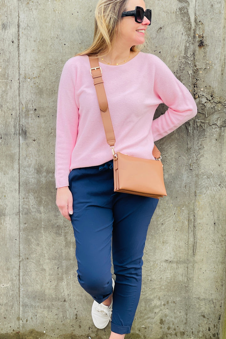 Leona Jumper | Pastel Pink