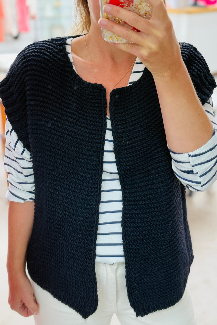 Pia Knit Gilet Waistcoat
