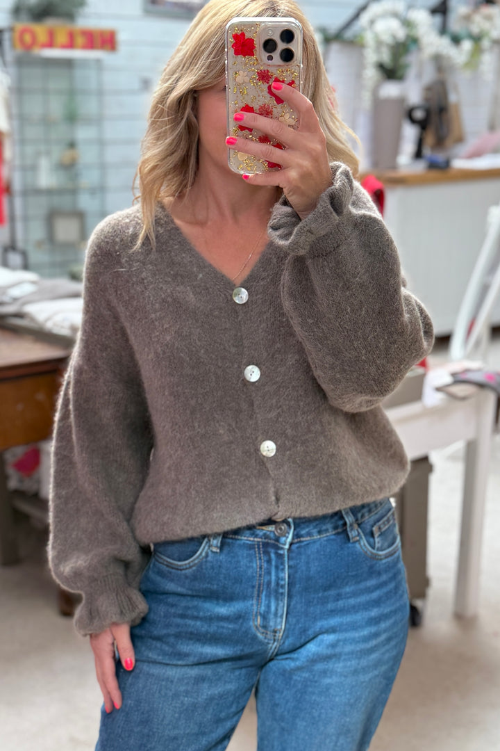 Faye Alpaca Cardigan