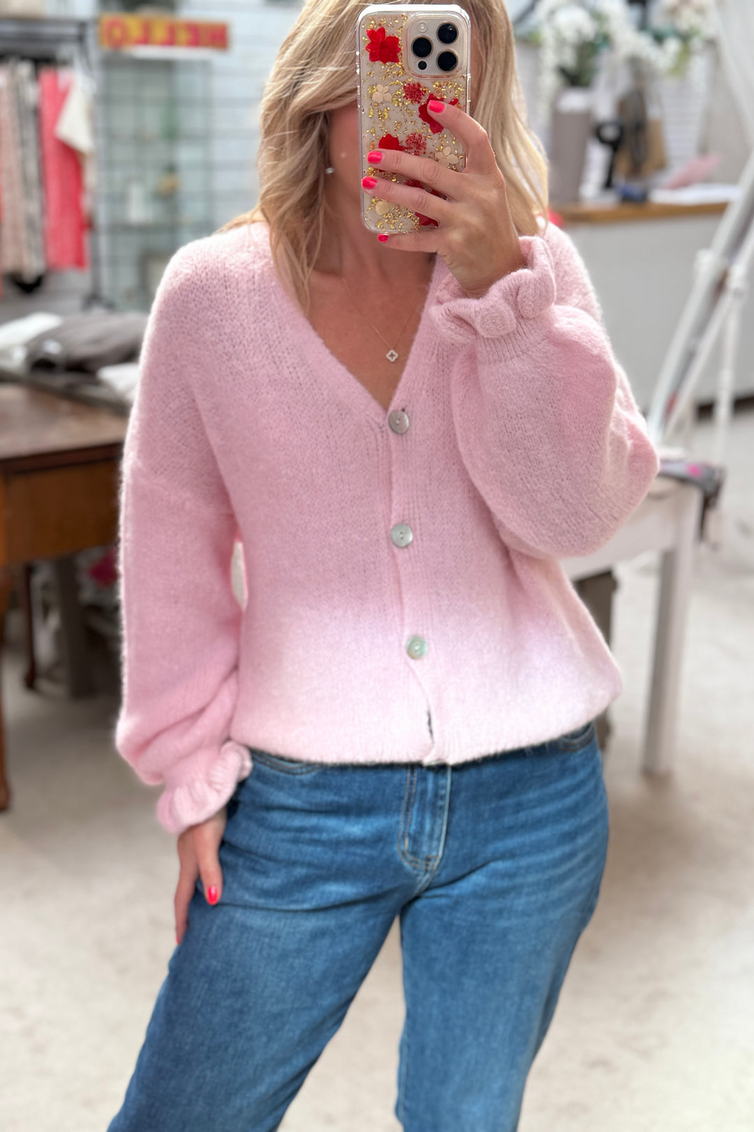 Faye Alpaca Cardigan