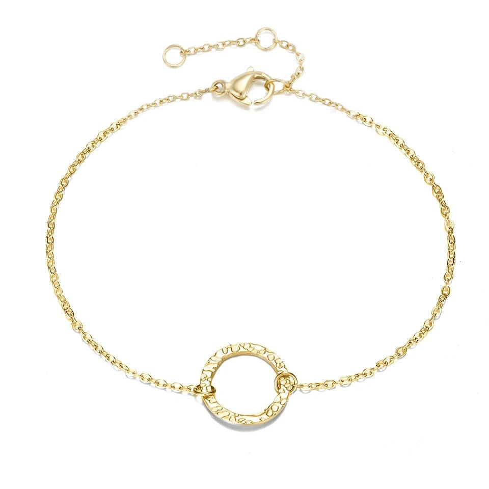 Circle Bracelet | Gold
