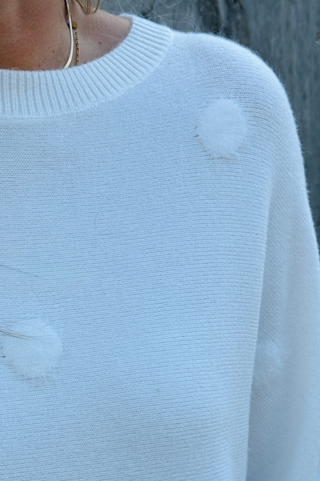 Fluffy Dot Jumper
