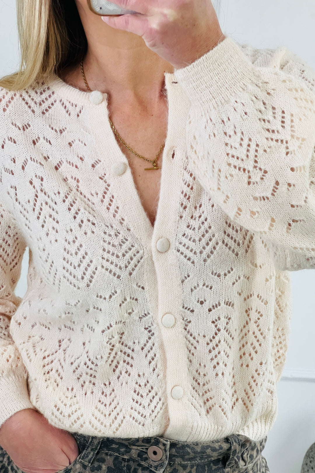 Sezee Cardigan | Cream