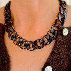 Chunky Links Necklace - colours to choose! back in stock!