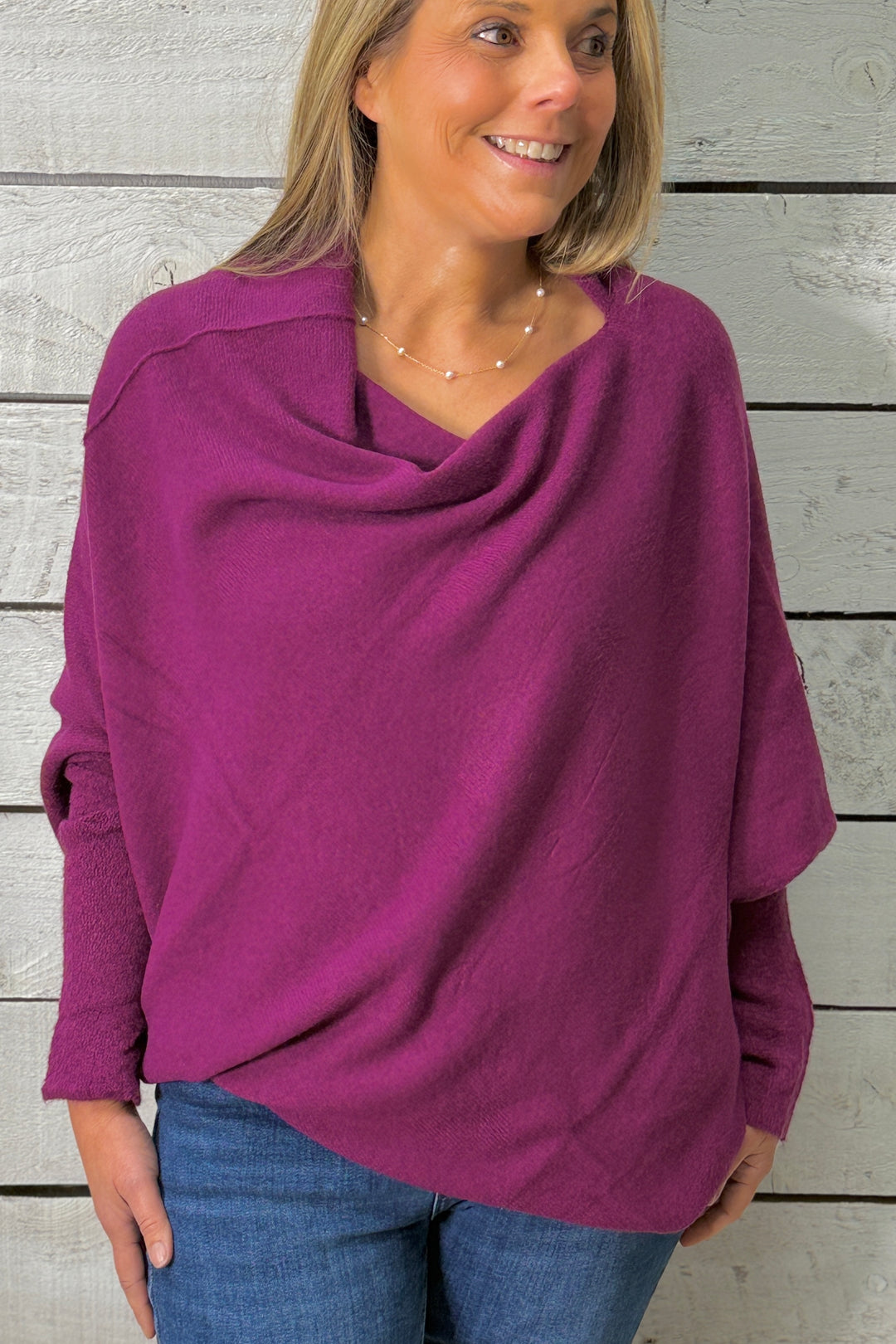 Maisie Asymmetric Jumper