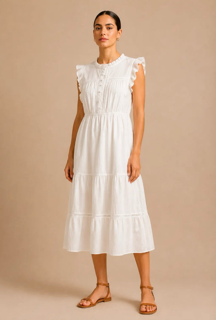 Capri White Dress