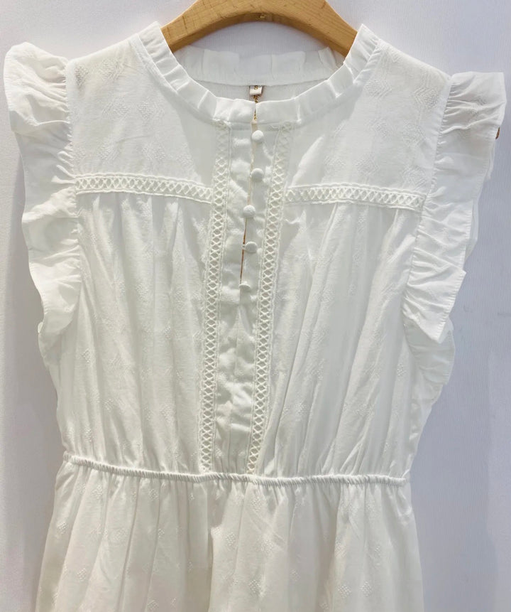 Capri White Dress
