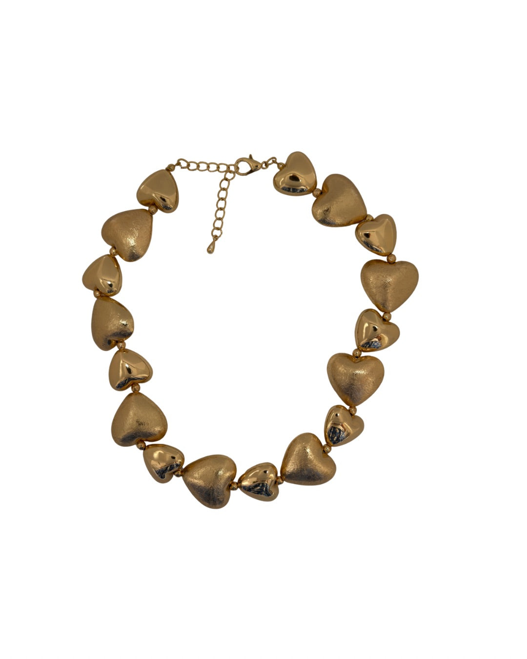 Hearts Necklace (Gold)