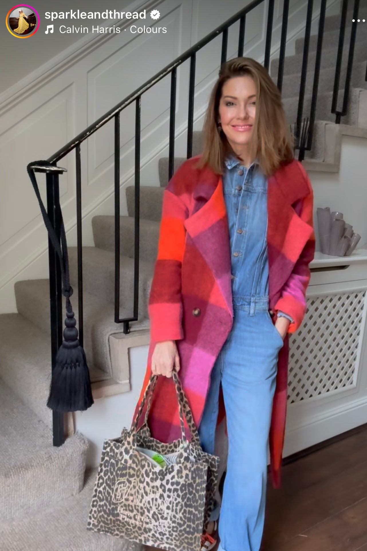 Heather Tartan Check Coat - colours to choose