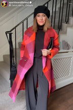 Heather Tartan Check Coat - colours to choose