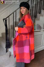 Heather Tartan Check Coat - colours to choose