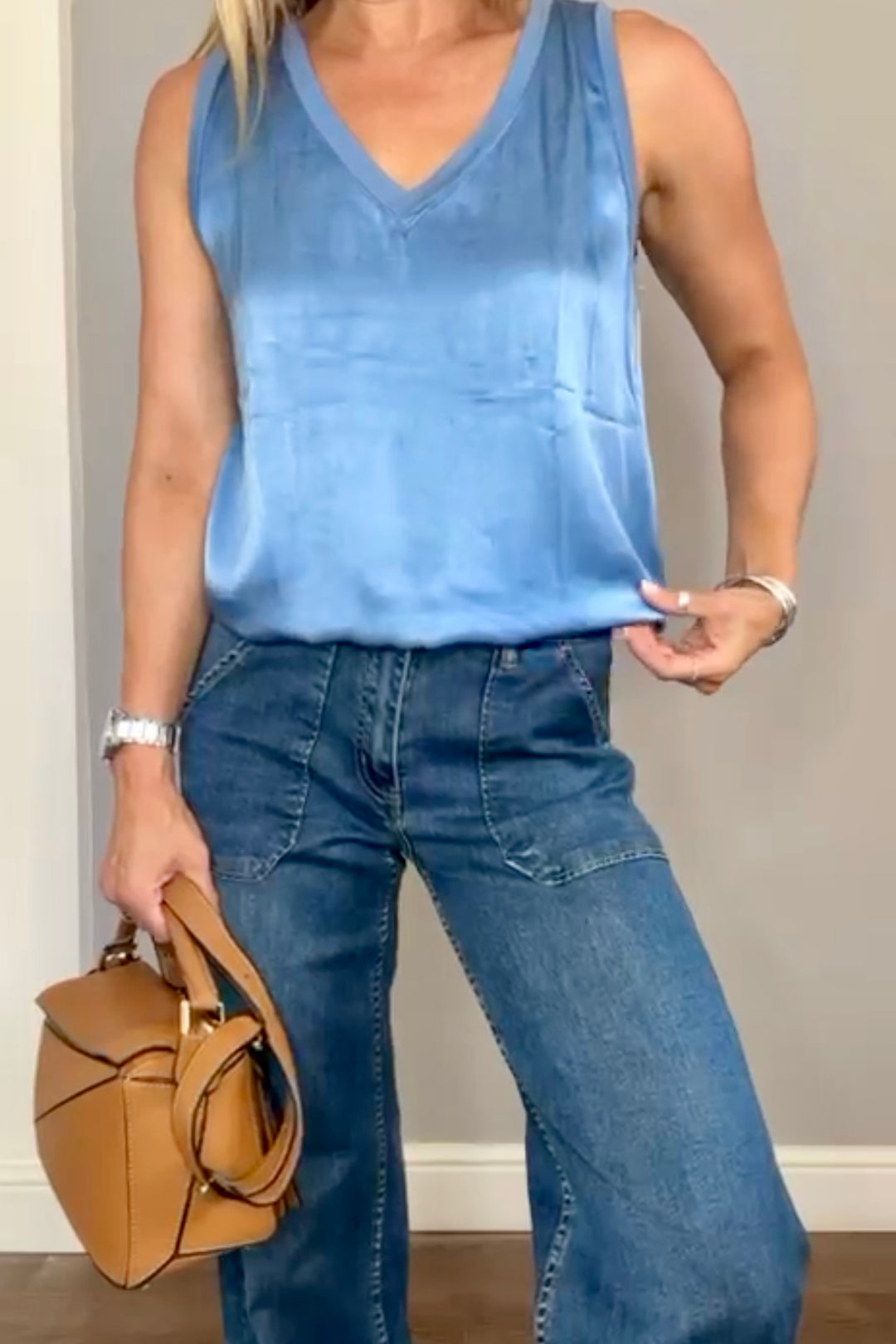 Remi V Neck Tank Top