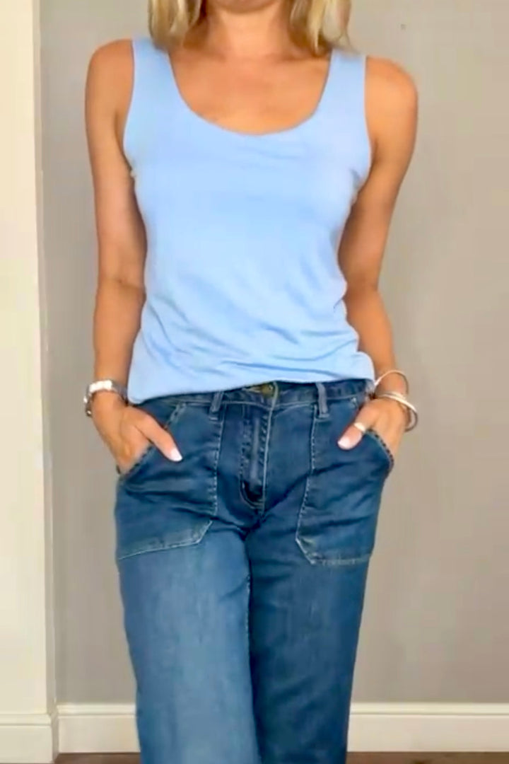 Casey Scoop Vest Top