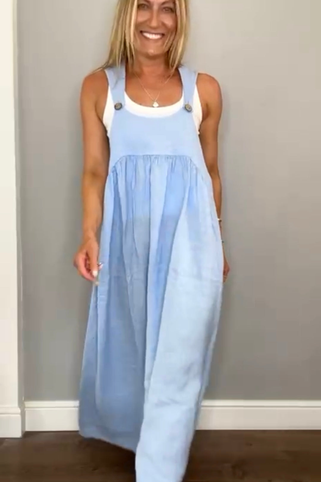 Sophia Linen Dress