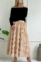 Victoria Eyelash Texture Skirt