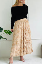 Victoria Eyelash Texture Skirt