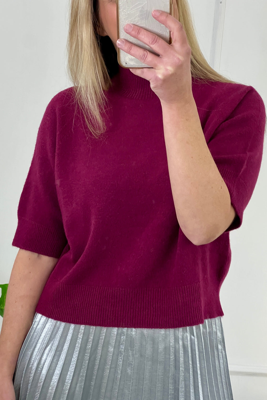 Agnes Funnel Neck Jumper