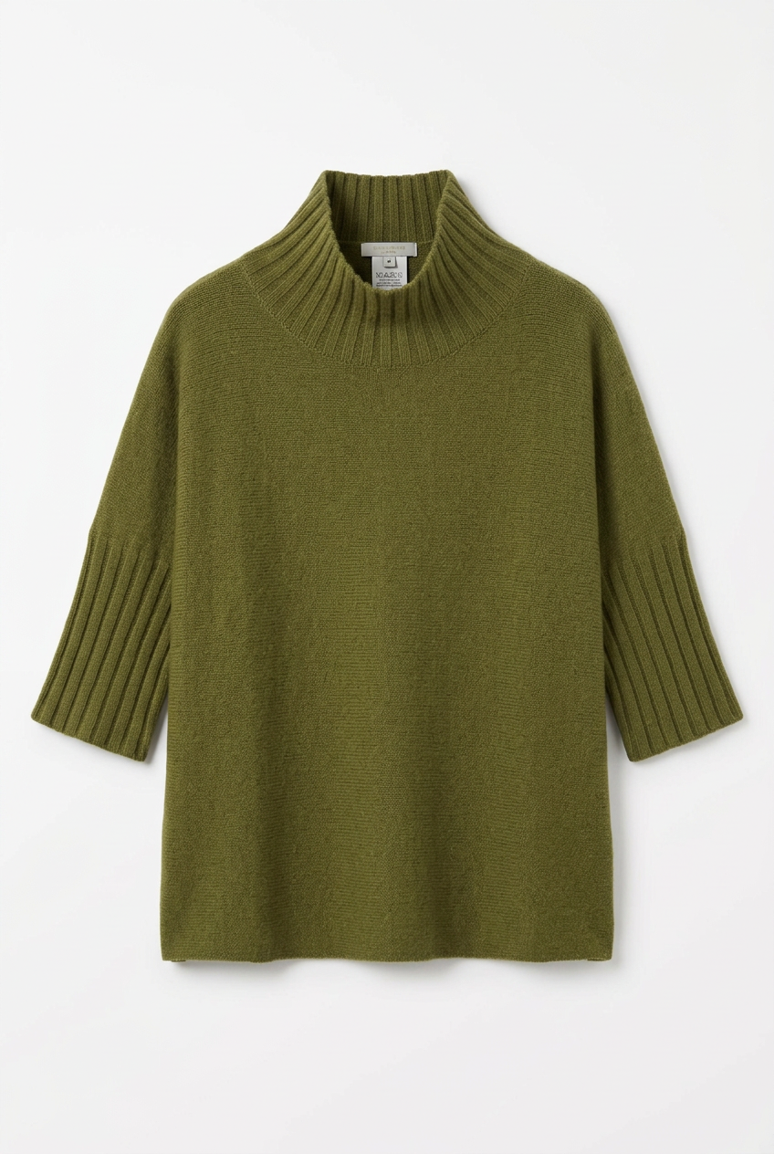 Phoebe Funnel Neck Knit Jumper