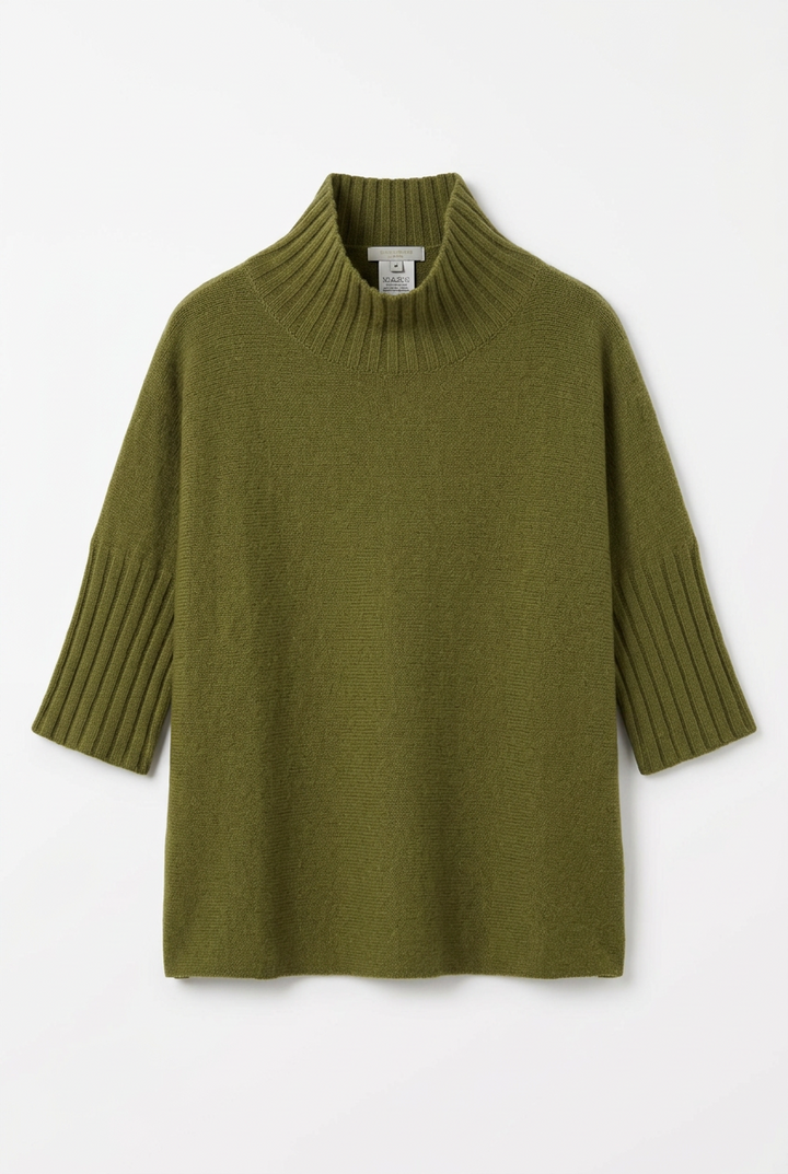 Phoebe Funnel Neck Knit Jumper
