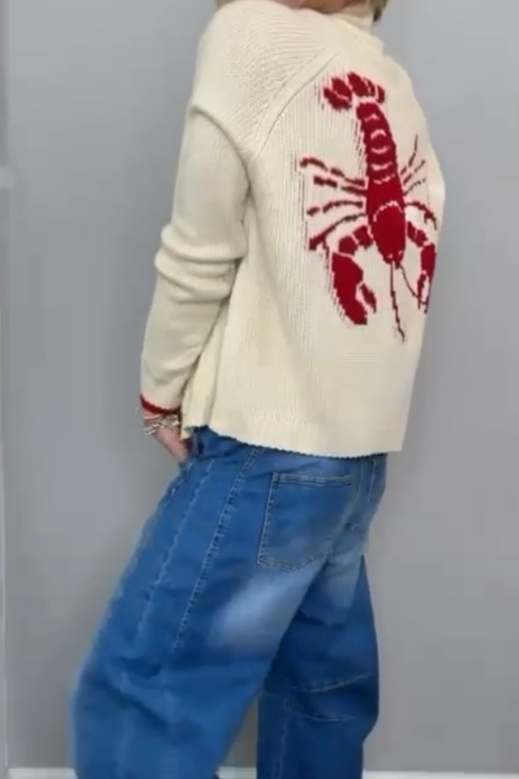 ** Pre Order ** Lobster Cardigan