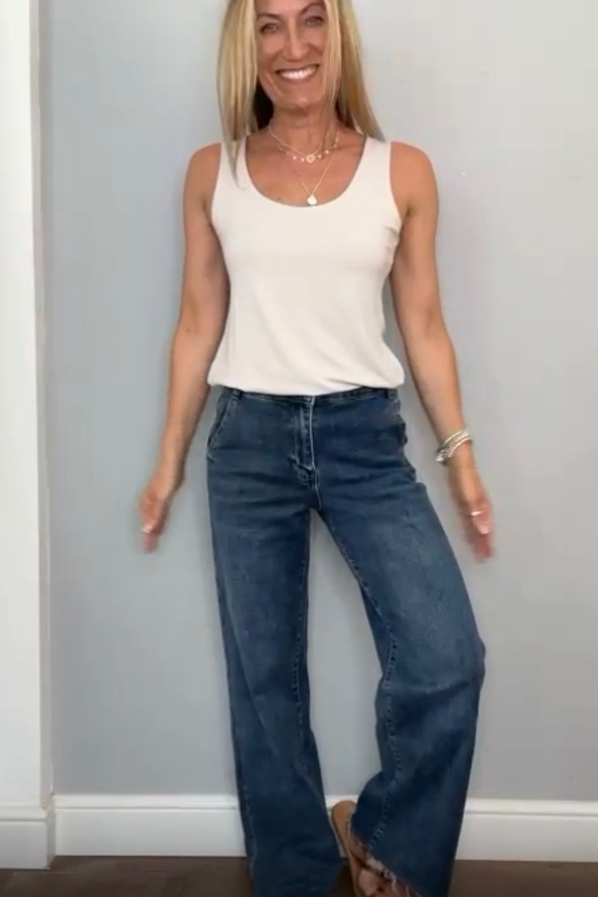 Casey Scoop Vest Top