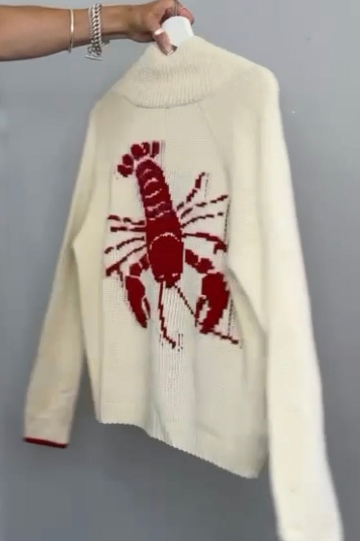 ** Pre Order ** Lobster Cardigan