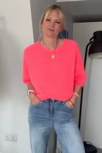 Sophie Alpaca Blend Crew Knit Jumper