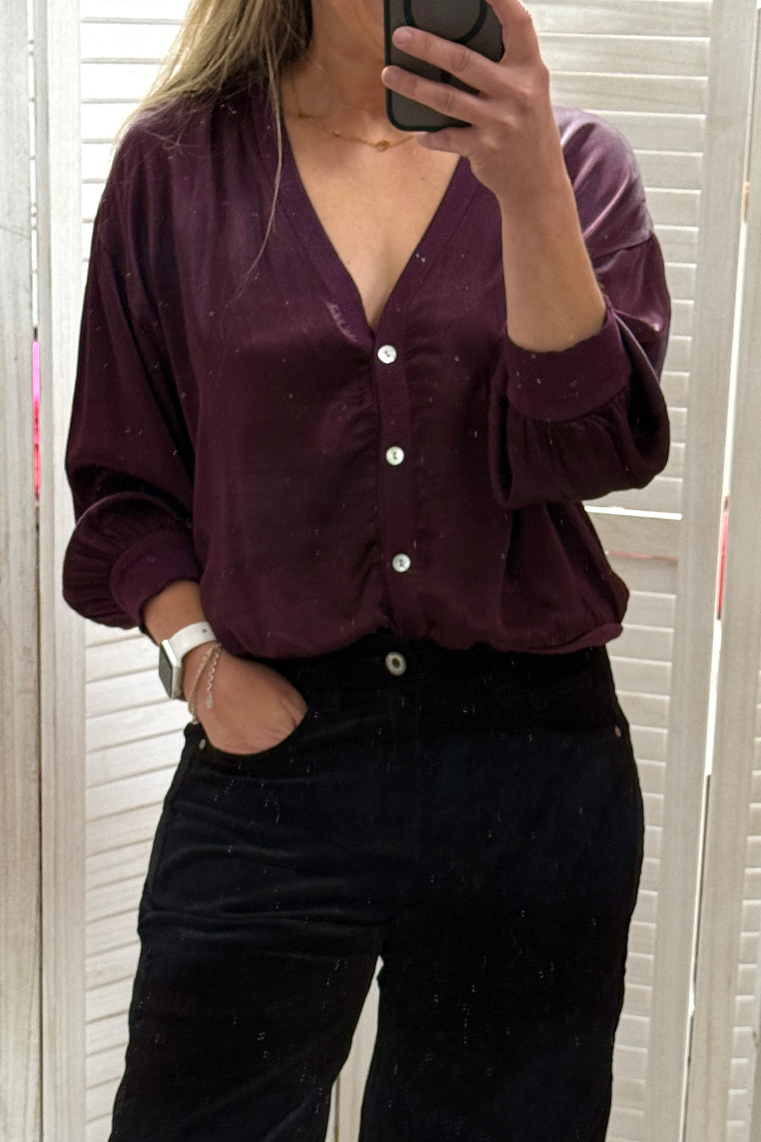 *** PRE ORDER *** Olivia Satin Bomber Jacket (Burgundy, Navy, Chocolate)