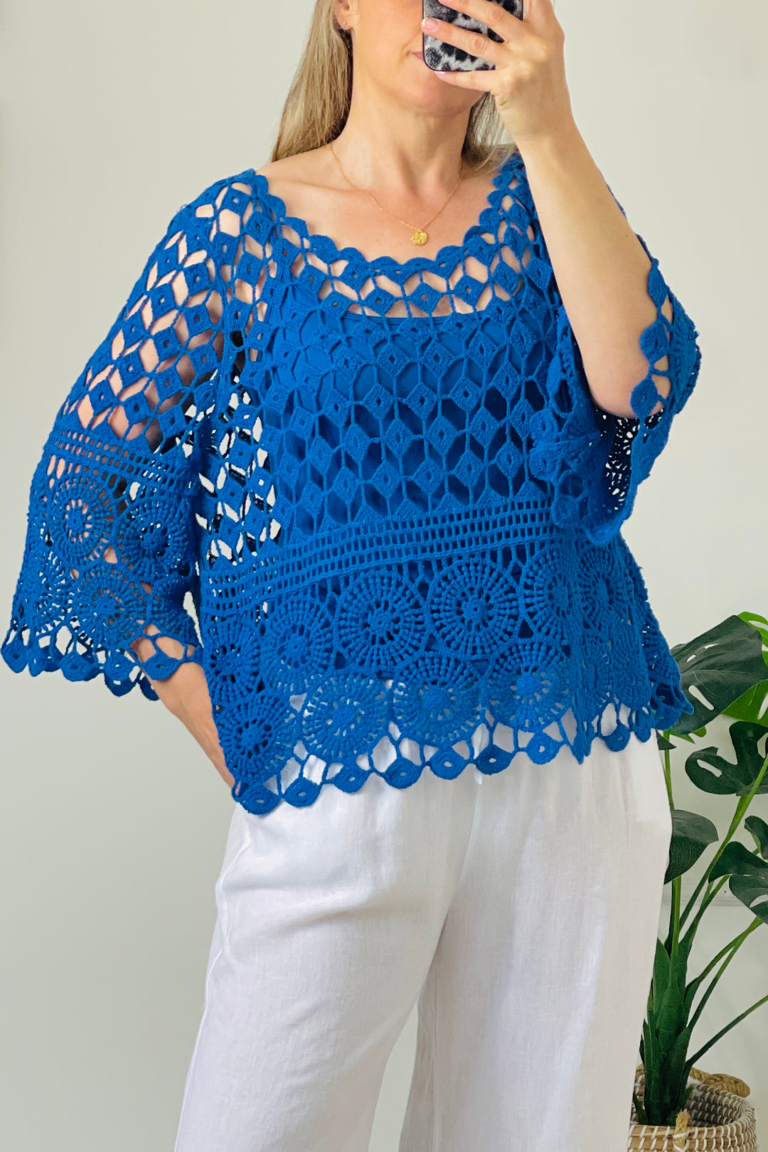 Aria Cotton Crochet 2 Piece Top