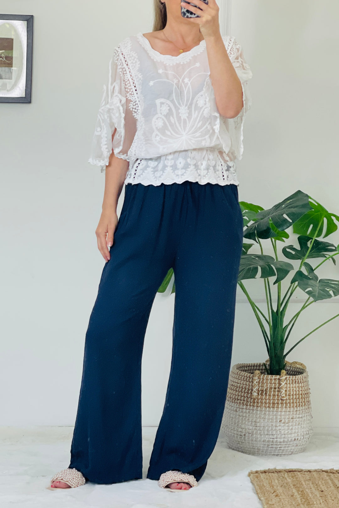 Kathy Linen Trousers (colours to choose)