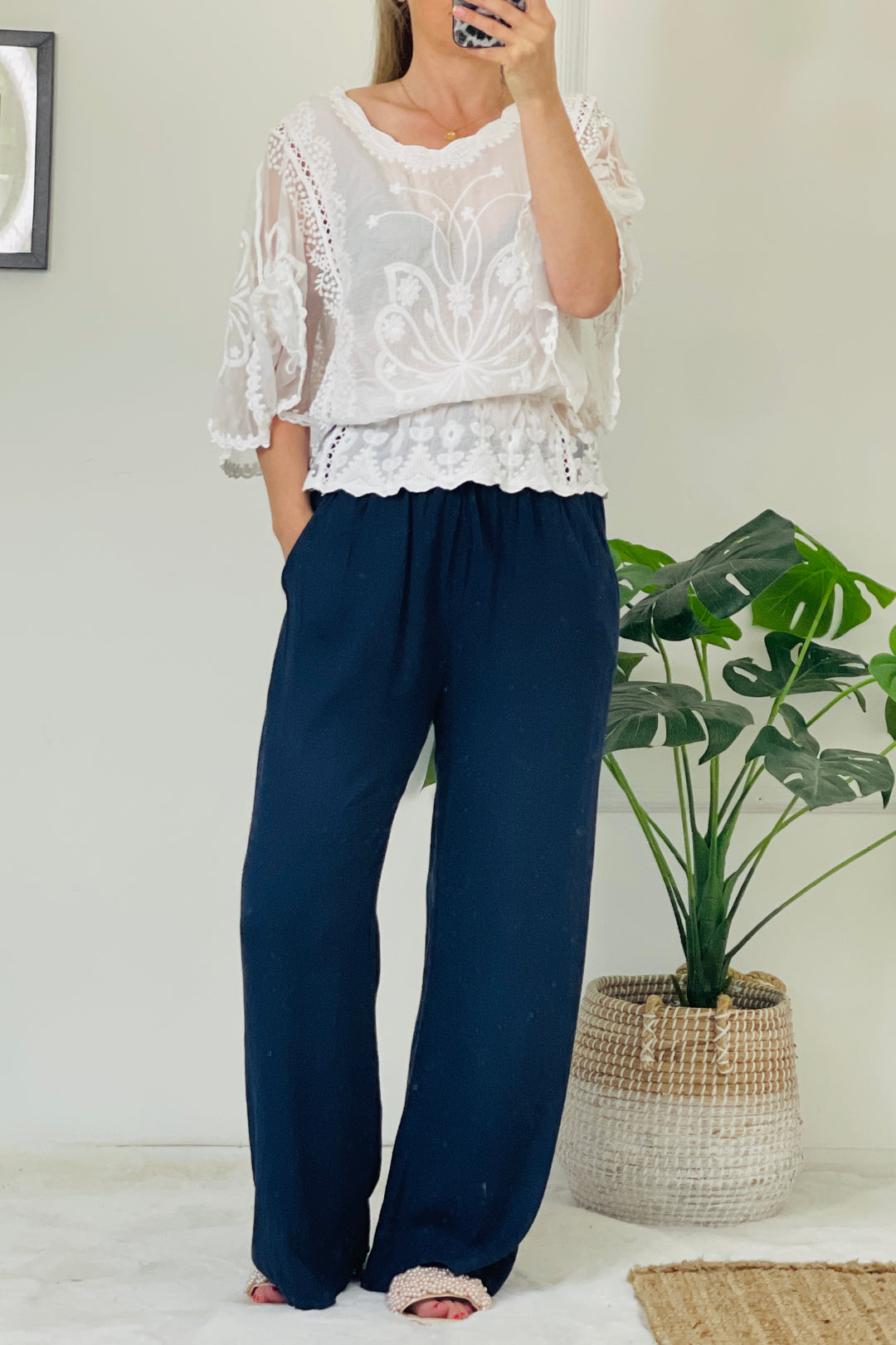 Kathy Linen Trousers (colours to choose)