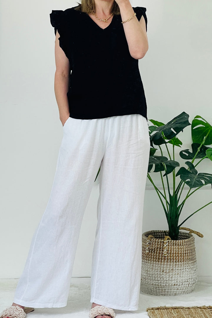 Daisy Frill Sleeve Top