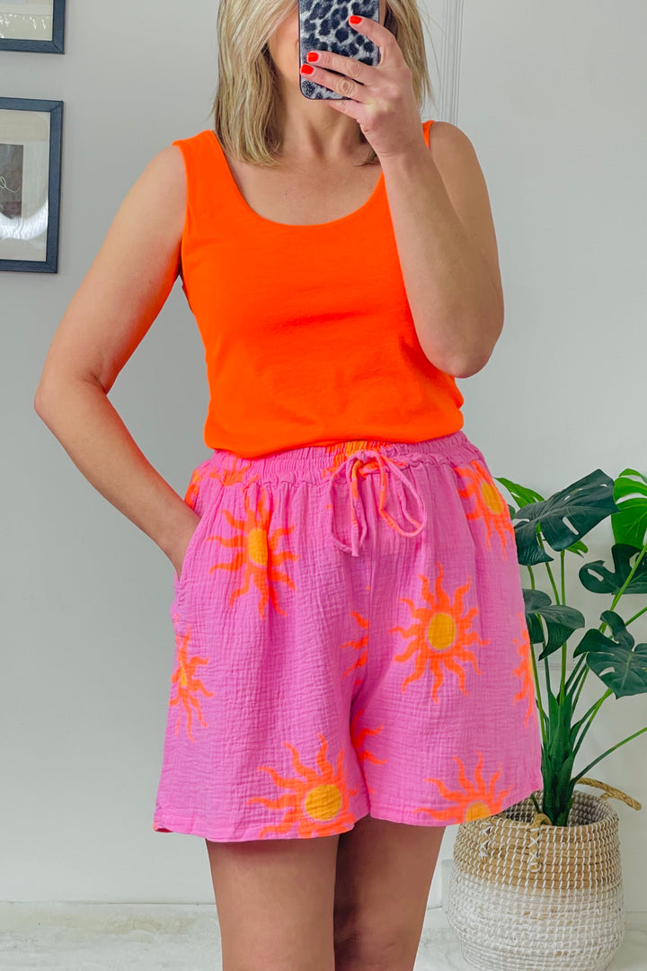 Rhodes Cheesecloth Shorts